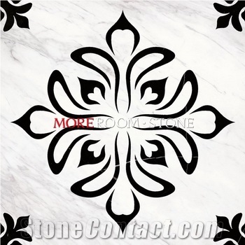 High End Expensive Marble Waterjet Medallion Tiles