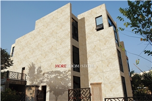 Ivory Beige 20mm Exterior Wall Tiles Cladding