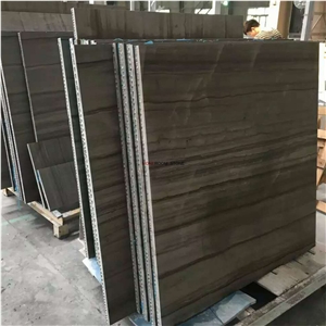 Light Weight Thin Coffee Brown Veins Marble Price
