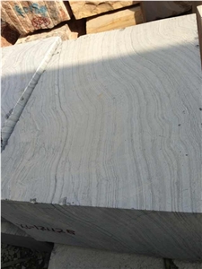 Black Forest Marble Block Silver Wave Wood Stone