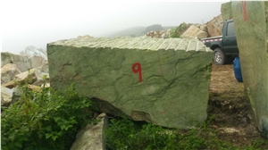 Block Ming Green Marble High Quality Quarry Cut
