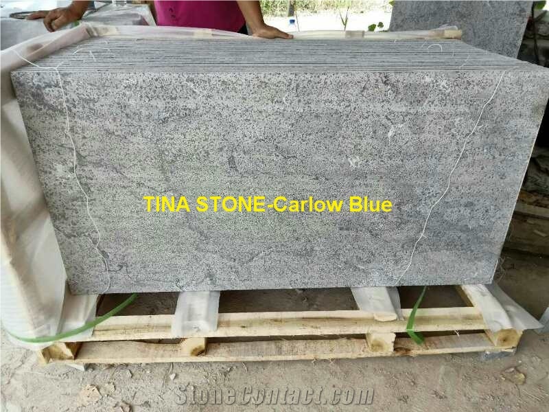 Carlow Blue Limestone Wall Tile Cavering Slabs