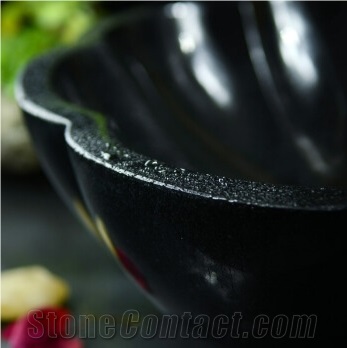 China Granite Shanxi Black Stone Sinks Basins