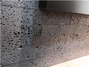 China Lava Stone Tiles Slabs Floor/Wall Covering