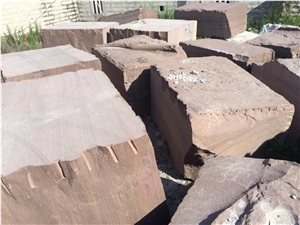 China Marble Block Rosewood Purple Wooden Stone