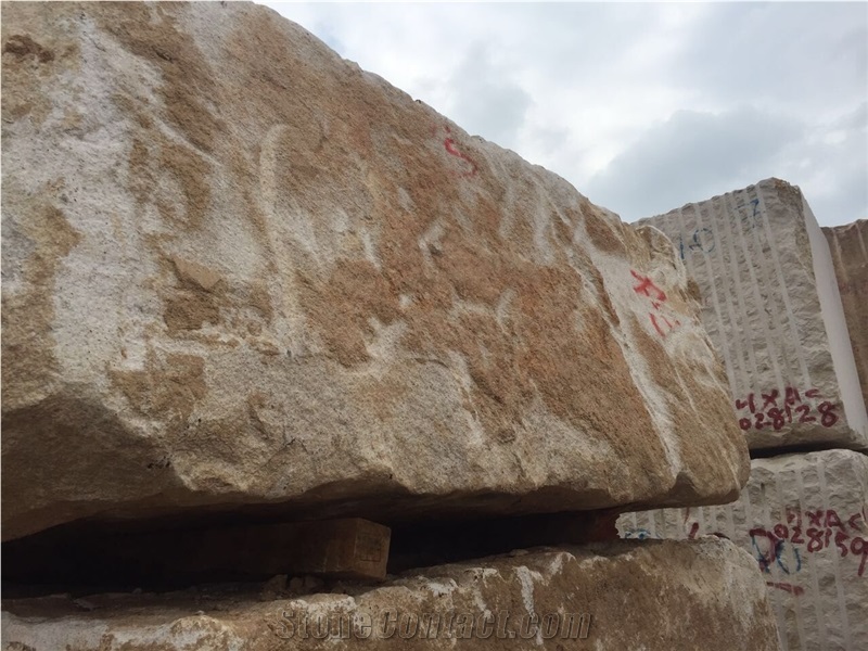 China White Granite Pearl Block High Quality Stone