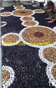 Cobblestone Pebble Walkway Decorative Cobbles Cobblestone Pebble Walkway Decorative Cobbles