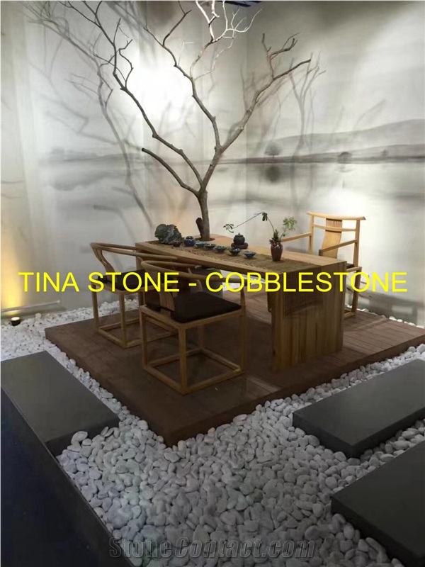 Cobblestone Pebble Walkway Decorative Cobbles