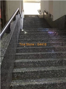 G418 Sea Wave Granite Tiles Slabs Garden Floor
