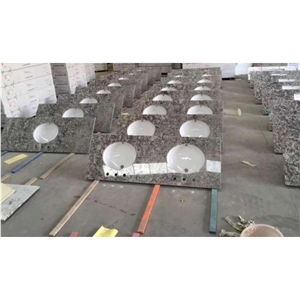 Grey Diamond Granite Kitchen Countertops