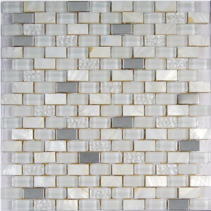 Interior Stone Mosaic Natural Sea Shell Cladding