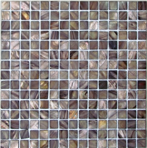 Interior Stone Mosaic Natural Sea Shell Multicolor
