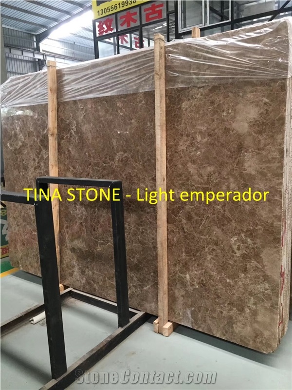 Light Emperador Marble Slabs Wall Floor Covering