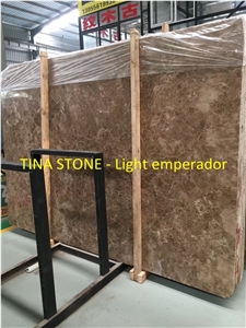 Light Emperador Marble Slabs Wall Floor Covering