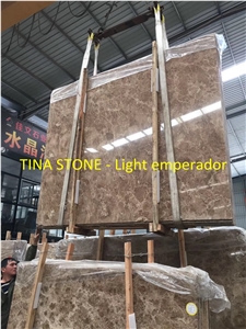 Light Emperador Marble Slabs Wall Floor Covering