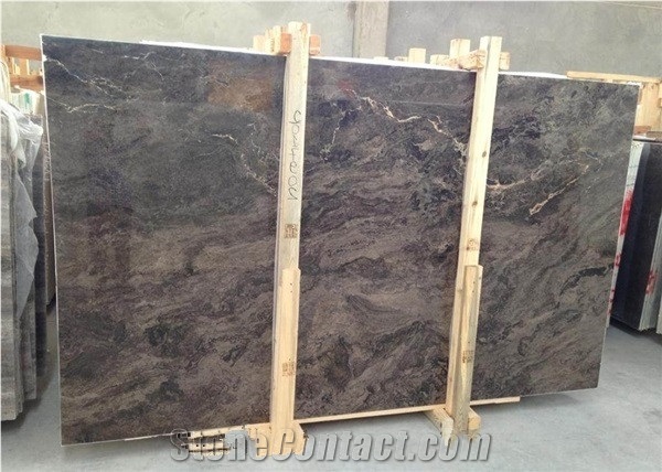 Magic Brown Travertine Tiles with Polished