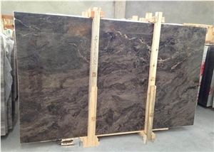 Magic Brown Travertine Tiles with Polished