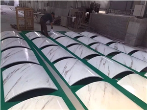 Marble Volakas White Polished Building Floor Wall