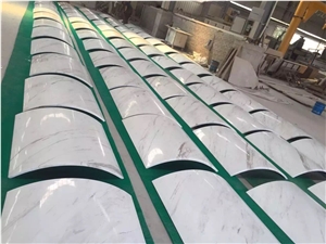 Marble Volakas White Polished Building Floor Wall