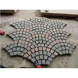 Multicolor Cobble Stone Garden Stepping Pavements