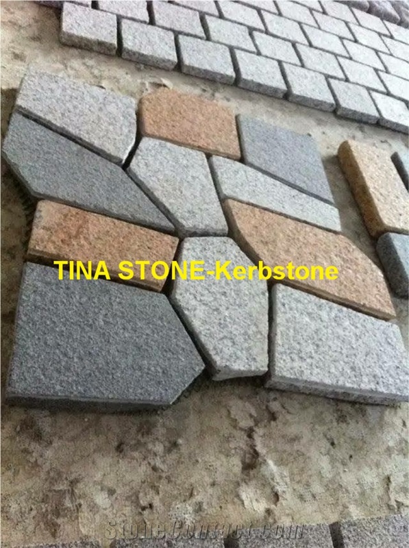 Natural Granite Garden Driveway Paving Stone