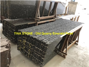 Old Quarry Emerald Pearl Granite Slabs