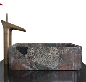 Seven Color Granite Stone Sinks Basins Bathroom