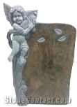 The Little Kid Angel Cemetery Monuments