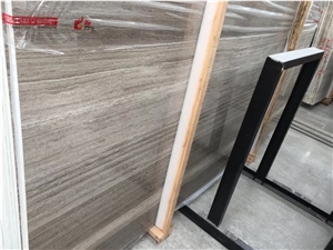 Wooden Grey Marble Wall Tiles Slabs Floor Covering