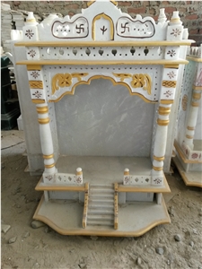 Marble Temple and Tulsi Stand