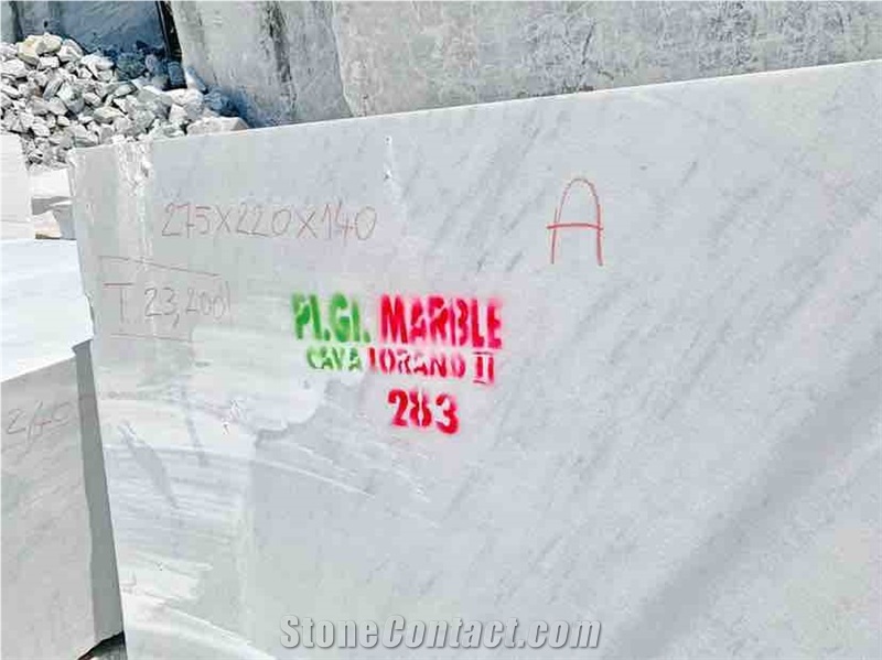 Bianco Carrara C Extra Marble Blocks