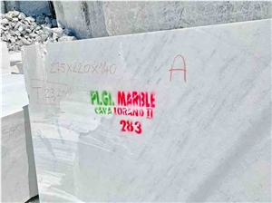 Bianco Carrara C Extra Marble Blocks