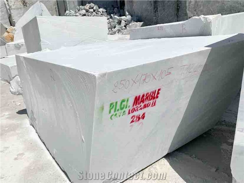Bianco Carrara C Extra Marble Blocks
