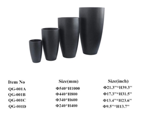 Light Weight Grc Planter Pots Qg-001