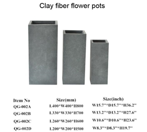 Light Weight Grc Planter Pots Qg-002