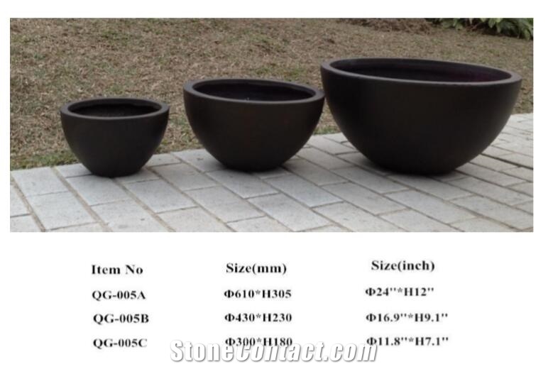 Light Weight Grc Planter Pots Qg-005