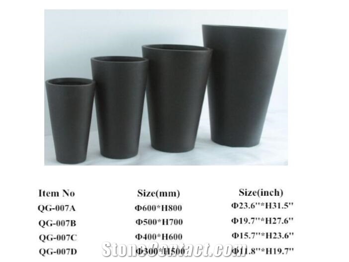 Light Weight Grc Planter Pots Qg-007
