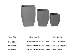 Light Weight Grc Planter Pots Qg-018