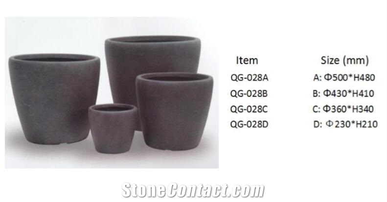 Light Weight Grc Planter Pots Qg-028