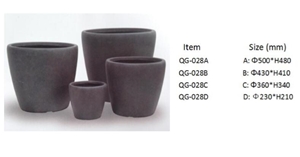 Light Weight Grc Planter Pots Qg-028