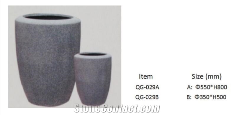 Light Weight Grc Planter Pots Qg-029