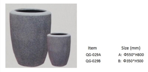 Light Weight Grc Planter Pots Qg-029