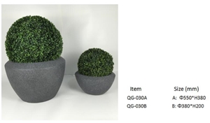 Light Weight Grc Planter Pots Qg-030