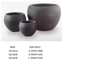 Light Weight Grc Planter Pots Qg-031