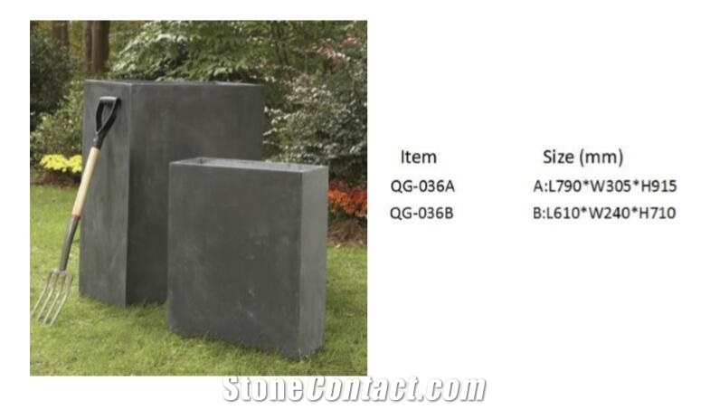 Light Weight Grc Planter Pots Qg-036