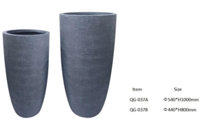 Light Weight Grc Planter Pots Qg-037