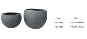 Light Weight Grc Planter Pots Qg-038