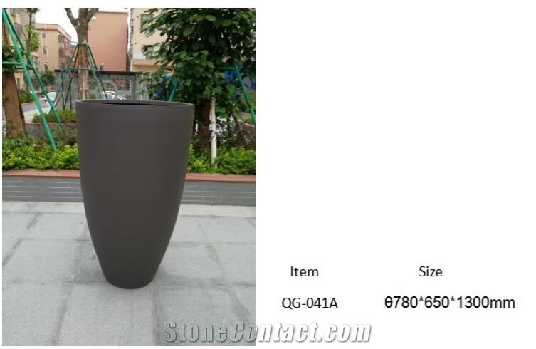 Light Weight Grc Planter Pots Qg-041