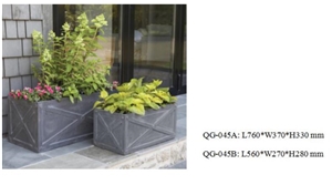 Light Weight Grc Planter Pots Qg-045