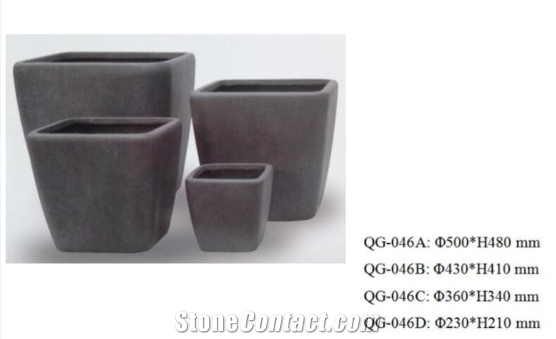 Light Weight Grc Planter Pots Qg-046